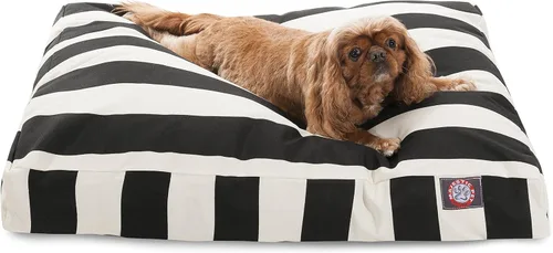 Vista 19 de Majestic Pet Cama rectangular grande para perros con rayas lavable, cama antideslizante y cómoda para mascotas, cama para perros con funda extraíble