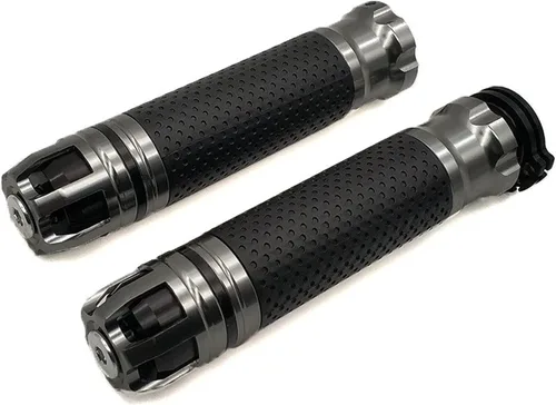 Vista 8 de Universal 7/8'' 22MM CNC Motorcycle Handle Bar Brake Handlebar Grip for Yamaha TDM 900 850 Mt125 Mt03 Mt01 Mt 125 03 01 Xt660 Black