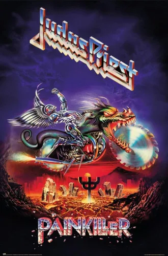 Vista 10 de Judas Priest - Póster musical (matainkiller) (tamaño: 24" x 36") (póster laminado)