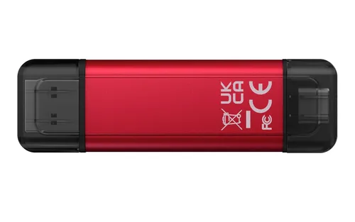 Vista 3 de Kingston SSD portátil dual USB-A/C de 512 GB Hasta 1050 MB/s USB 3.2 Gen 2 SPSD/512GB