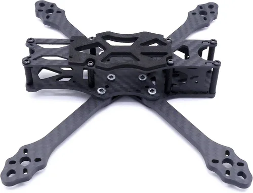 Vista 5 de 8.661 in FPV Racing Drone Frame 5 pulgadas Fibra de Carbono Quadcopter Frame Kit Soporte DJI Air Unit