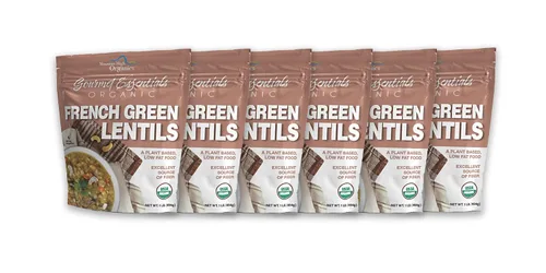 Vista 10 de Mountain High Organics Lentejas verdes francesas bolsa de 25 libras, 25 libras