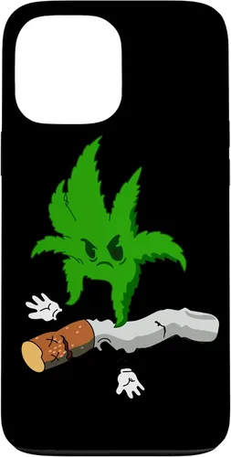 Vista 24 de Rasta Marihuana Pot Leaf Pattern Weed Cannabis Stoner 420 Funda para iPhone 17