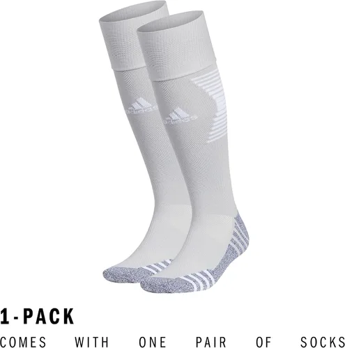 Vista 6 de Adidas Unisex Team Speed Soccer Socks or Calf Sleeves (1 Pair) Over-The-Calf