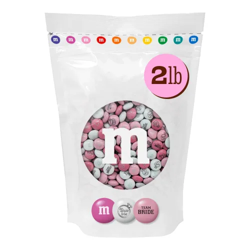 Vista 22 de M&M'S - Caramelo de chocolate con leche para boda y compromiso, botella