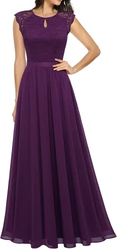 Vista 75 de Dressystar - Vestido de dama de honor, sin mangas, con cuello en V, para fiesta de boda