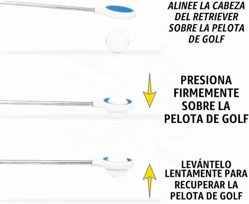 Vista 3 de I Gotcha JAWZ - Recogedor de pelotas de golf compacto