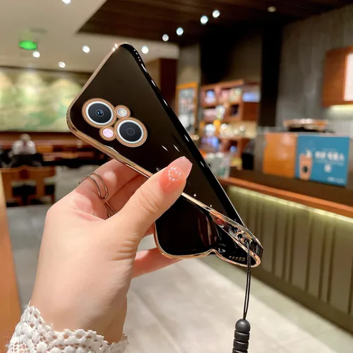 Vista 7 de Funda para teléfono N20, OnePlus Nord N20 5G para mujeres y niñas, galvanoplastia, bonita, de lujo, estética, moderna, bonita, completa, protección