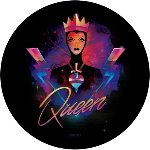 Vista 3 de Disney Villains Evil Queen 90s Rock Band PopSockets PopGrip: agarre intercambiable para teléfonos y tabletas