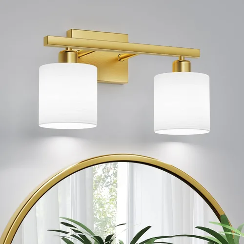 Vista 16 de Accesorios de iluminación de baño, accesorios de iluminación de baño sobre espejo, luces de tocador clásicas de interior, luz de tocador moderna