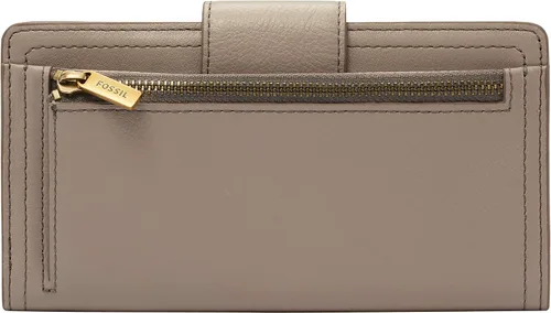 Vista 2 de Fossil - Cartera de piel Logan con lengüeta de bloqueo de interferencia de radiofrecuencia, para mujer