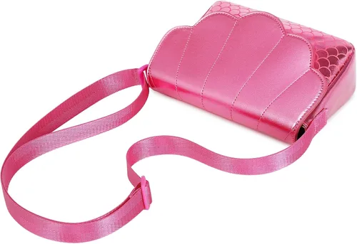 Vista 4 de Lanola Regalos para niñas pequeñas, lindo bolso cruzado de hombro con conchas marinas