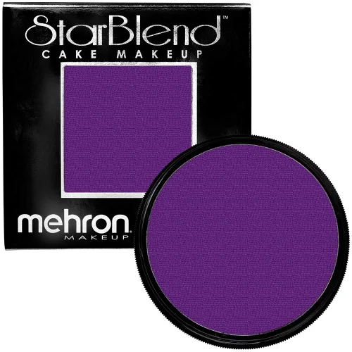 Vista 21 de Mehron Makeup StarBlend Maquillaje en Pastilla Polvo Prensado Húmedo/Seco Base en Polvo Pintura Facial y Corporal Marrón Sable 2 oz (56g)