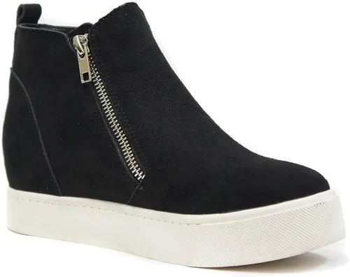 Vista 4 de Botas Soda Taylor de plataforma oculta con cremallera lateral
