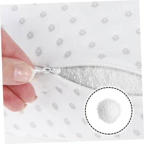 Vista 8 de Holibanna Cuentas de repuesto para puf, 1 paquete de 8.8 onzas de relleno de poliestireno para animales de peluche, almohadas y cojines para sofá