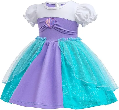 Vista 48 de REXREII Disfraces de princesa para Halloween, carnaval, Navidad, cumpleaños, concurso, fiesta, verano, vestido de tul