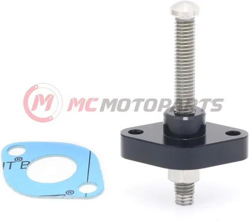 Vista 2 de MC MOTOPARTS CNC ajustable HP Manual Cam cadena tensor para Yamaha WR450F + WR250F + FZS1000 Fazer + YZF R1 + YZ250FX, Negro