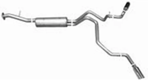 Vista 2 de Gibson Performance Exhaust Gibson 5563 Kit de sistema de escape dual
