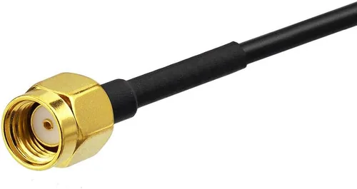 Vista 7 de Bingfu Antena de cámara de rastro celular 4G LTE, montaje adhesivo, RP-SMA, antena de parche macho compatible con cámara de rastro celular 4G LTE