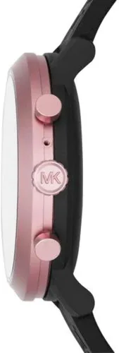 Vista 4 de Michael Kors Reloj digital para mujer con pantalla táctil con correa de silicona MKT5111
