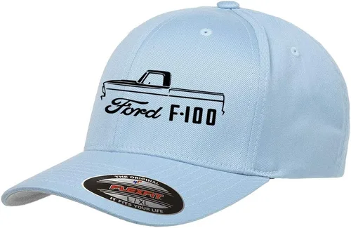 Vista 7 de 1967-1972 Ford F100 F-100 Pickup Truck Diseño Clásico de Contorno Flexfit sombrero Gorra