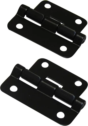Vista 2 de Reliable Hardware Company RH-1225BK-2-A Bisagra negra para desmontar/levantar - Juego de 2