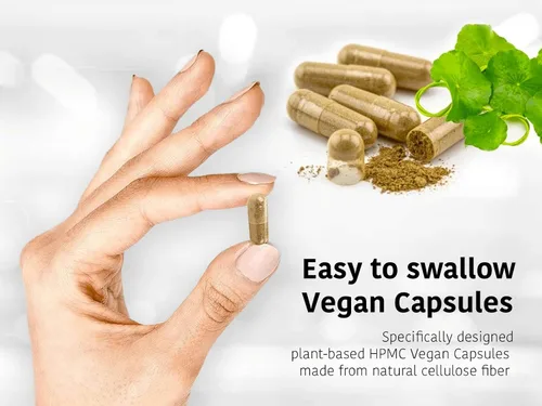 Vista 3 de DR WAKDE'S Cápsulas Musta (Cyperus rotundus, 60 cápsulas vegetales, suplemento a base de plantas, hierba ayurvédica, todo natural, vegano)