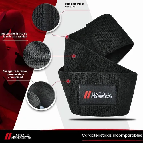 Vista 2 de Heavy Resistance Bands - Hip Bands for Working Out, Premium Exercise Bands Resistance, Durable Resistance Bands for Strength, Flexibility & Glute