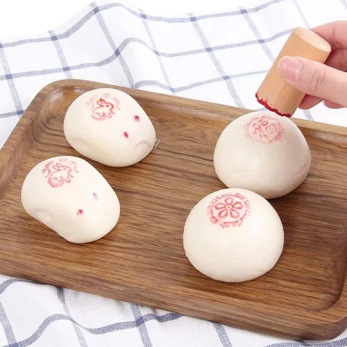 Vista 7 de Xdodnev 8 unids/set pastel molde madera postre sello sello tradicional chino luna DIY galleta
