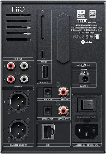 Vista 2 de FiiO Reproductor de streaming de escritorio R7 y DAC/Amp