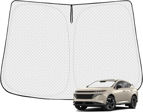 Vista 26 de Canvcle Parasol para parabrisas para Tesla modelo Y/3 2017-2025 2026 (compatible con modelos 2025 Y Juniper/2024 Modelo 3 Highland), parasol grueso