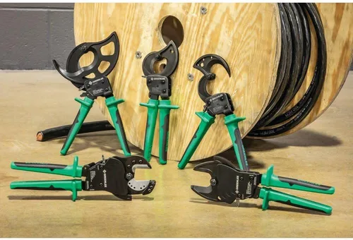 Vista 4 de Greenlee 45206 Cortador de cable de trinquete compacto, 10 pulgadas