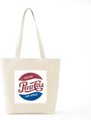 Vista 26 de CafePress Pepsi Tote Bag Bolsa de lona natural, bolsa de compras de tela, Caqui