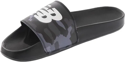 Vista 4 de New Balance Sandalias Dynasoft 200 V2 Slide para mujer Negro/Mercurio Oscuro