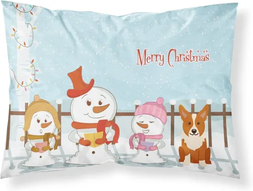 Vista 230 de Caroline's Treasures BB2515PILLOWCASE Between Friends Appenzeller Sennenhund - Funda de almohada de tela estándar, ligera, súper suave, fácil