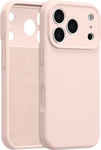 Vista 87 de Funda de silicona para iPhone Air, con [protección completa de la cámara] [forro de microfibra suave antiarañazos], funda de silicona líquida ultra