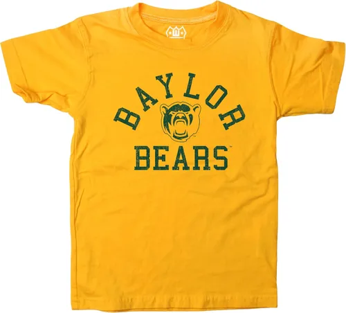 Vista 120 de Wes and Willy Camiseta de algodón orgánico de manga corta para niños de la NCAA