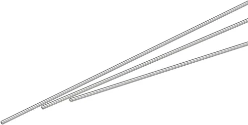 Vista 14 de uxcell Tubo capilar de acero inoxidable 304, OD 0.020 in x 0.004 in pared gruesa 11.811 in longitud tubo de metal para maquinaria industrial, 2