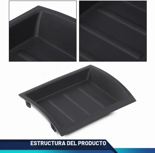 Vista 3 de PIT66 Caja de almacenamiento con bisel superior negro para Nissan Xterra