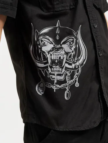 Vista 5 de Motörhead Vintage Shirt Manga 12 Negro