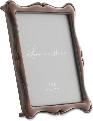 Vista 4 de Lawrence Frames Marco de metal, romance, bronce, 4x4