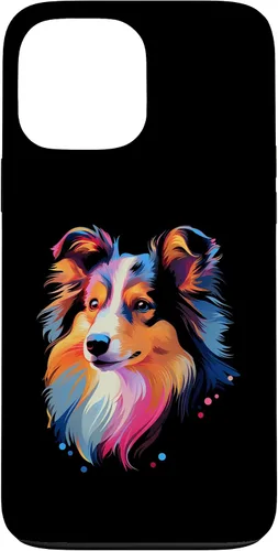 Vista 24 de Shetland Sheepdog Shelti Puppy Best Dog Walking Pet Case for iPhone 16