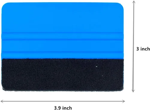 Vista 3 de Kit de herramientas de instalación de película de tintado de vidrio auto CARTINTS con pluma de liberación de aire, espátula de fieltro, cuchillo