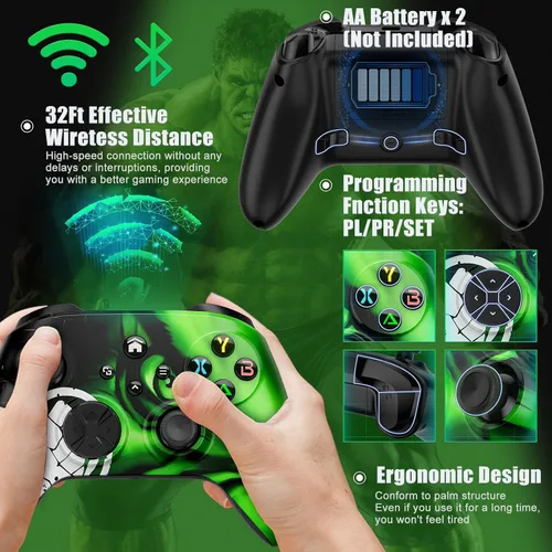 Vista 2 de Need to Upgrade Controller for Xbox Wireless, Custom Gaming Controller for Xbox One, Xbox Series XS, Xbox One XS, iOS, Android, Steam and Windows PC