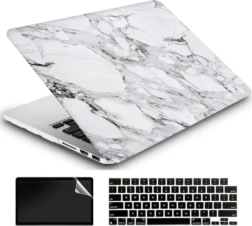Vista 11 de Compatible con MacBook Air de 13 pulgadas versión 2021 2020 A2337 M1/A2179 con Retina y Touch ID, carcasa rígida de plástico brillante y cubierta