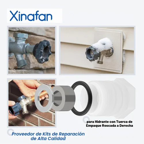Vista 5 de Kit de reparación de hidrante de pared 630-7755 para kit de reparación de Accesorios de piezas para disyuntor de vacío a presión, reemplazo