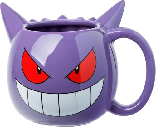 Vista 24 de Silver Buffalo Taza de cerámica con asa esculpida en 3D de Pokémon Pikachu con rayo, 20 onzas (591 ml)