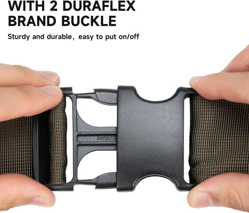 Vista 3 de EXCELLENT ELITE SPANKER Arnés ajustable de nailon para perros de patrulla Verde (Ranger Green)