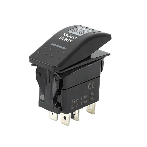 Vista 7 de Interruptor de luz de respaldo ámbar LED para Can-Am Commander Max 800R 2016-2017 / Defender Max HD8 2017 / Maverick 1000 2013 y más, interruptor