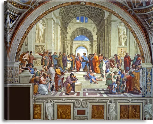 Vista 112 de A&T ARTWORK Adoración de los Reyes Magos por Sandro Botticelli The World Classic Art Reproductions, impresiones en lienzo giclée arte de pared
